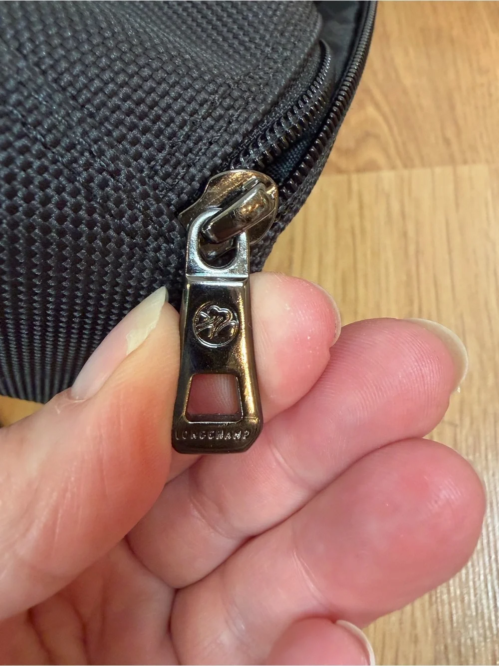 Longchamp Black with Brown Accents Boxford Briefcase/Travel Bag